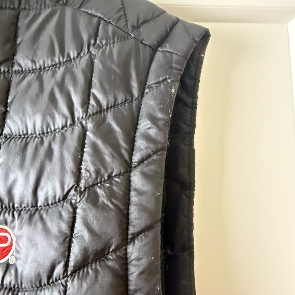 the North Face Quilted Vest Men’s Large Thermoball Eco Black Packable corp logo - Picture 9 of 13